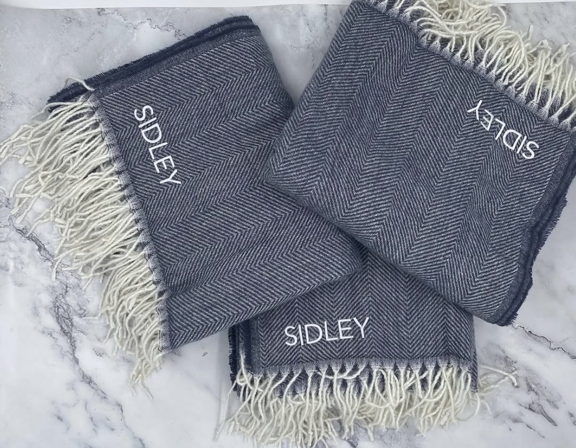 Sidley branded swag