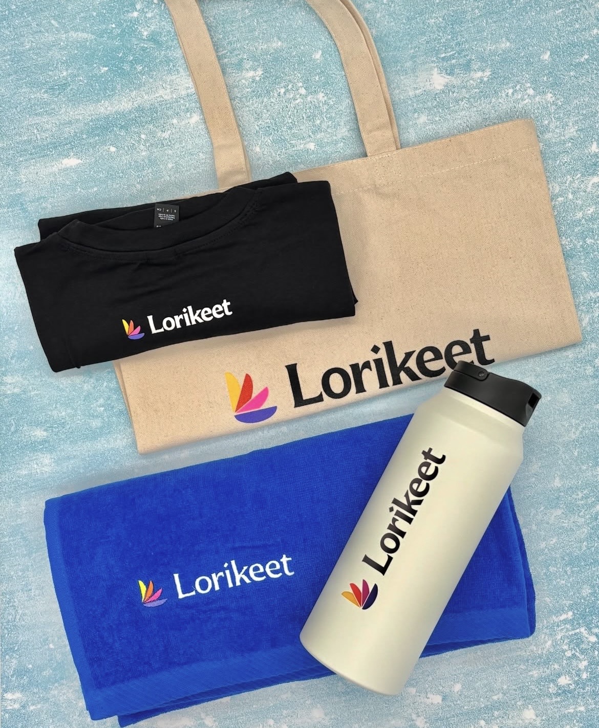 Lorikeet branded swag